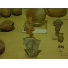 Terracotta figurines of Astarte, pubic triangles